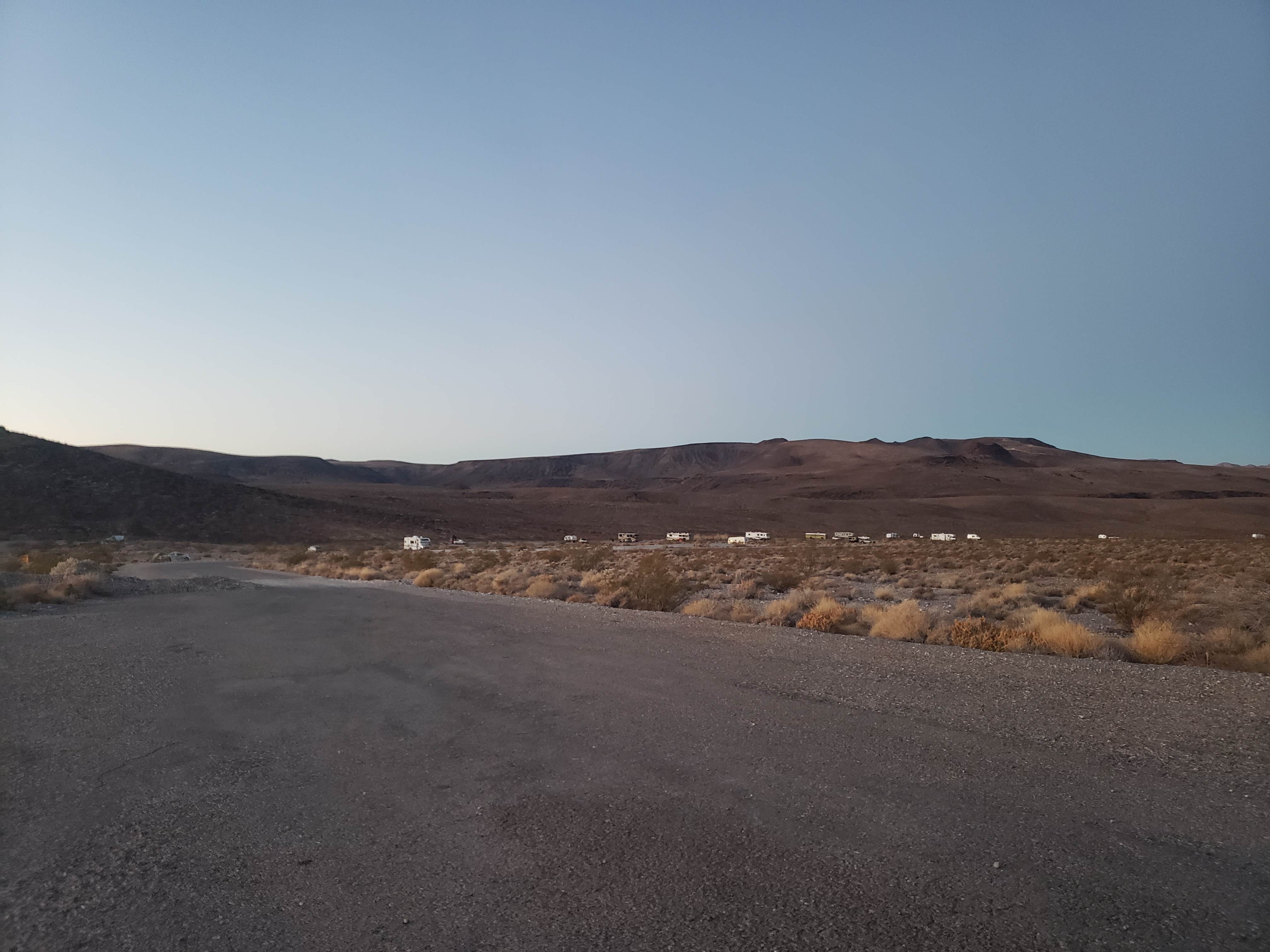 Camper-submitted photo at Death Valley: Dispersed Camping East Side of Park near Amargosa Valley, NV