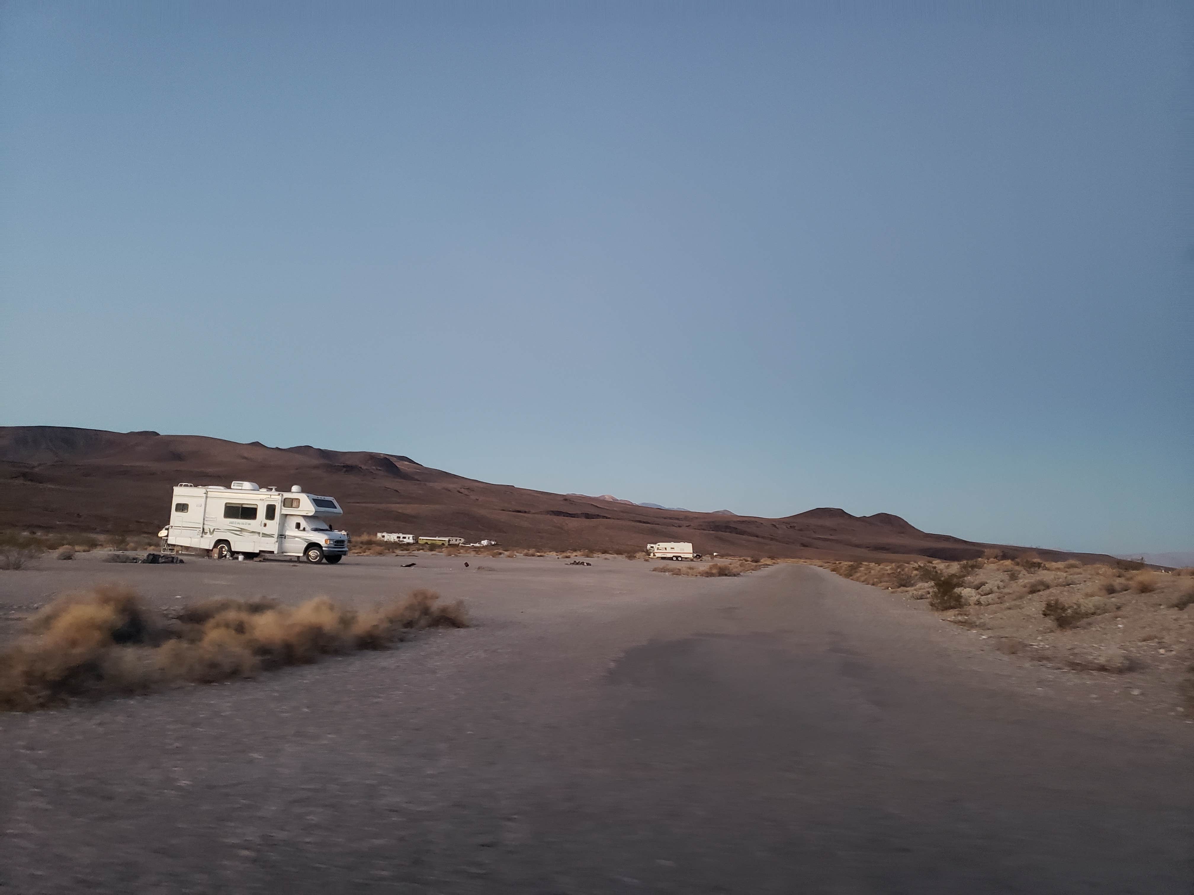 Camper-submitted photo at Death Valley: Dispersed Camping East Side of Park near Amargosa Valley, NV