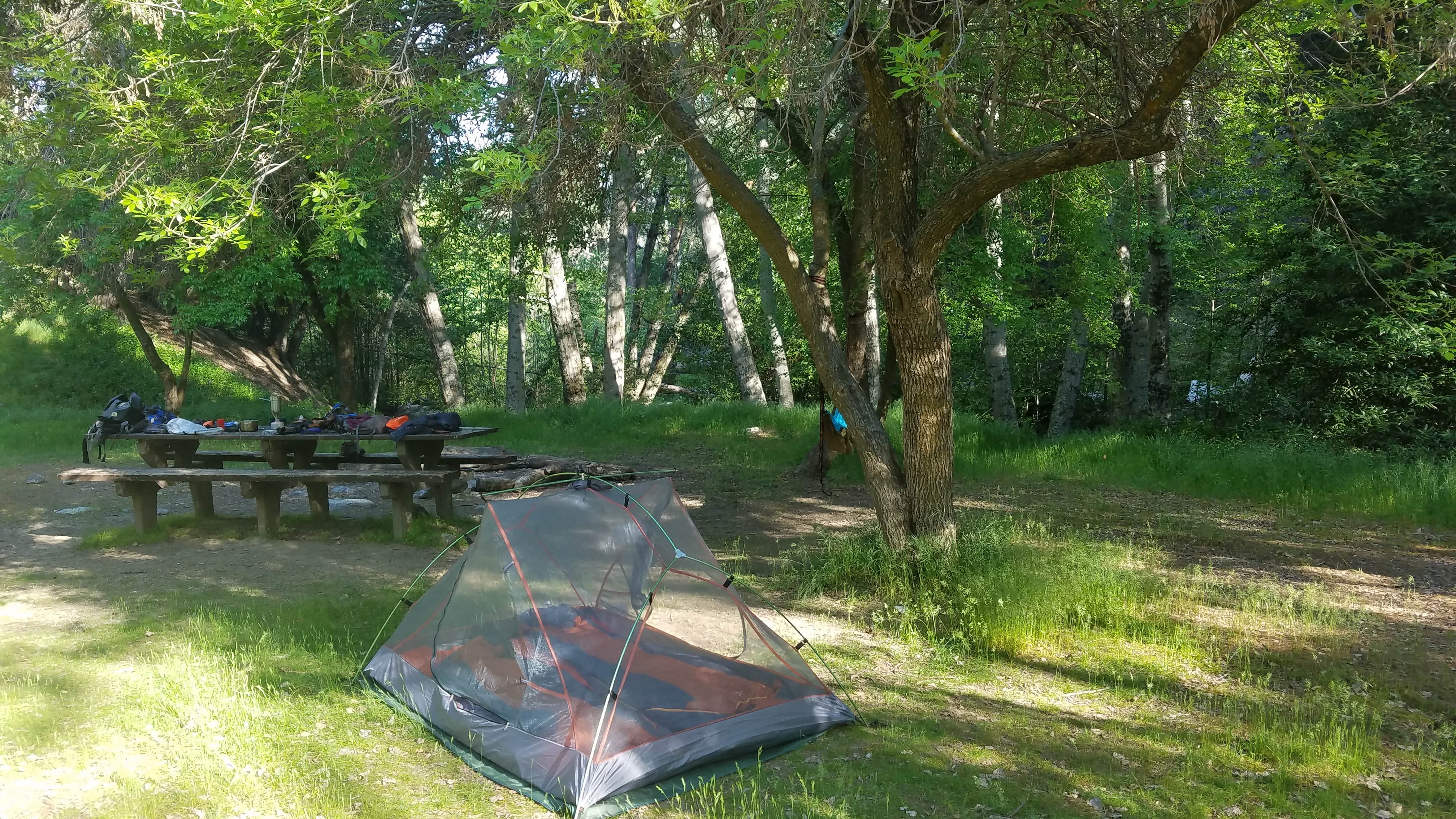 Camper submitted image from Valley Forge Trail Camp hike in. no drive - 3