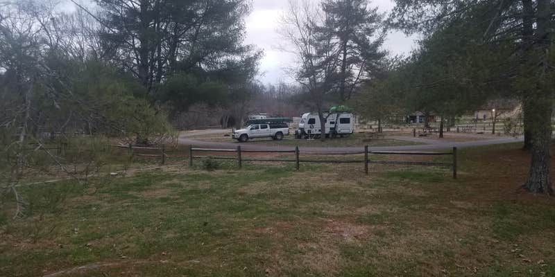 Camper submitted image from Davy Crockett Birthplace State Park Campground