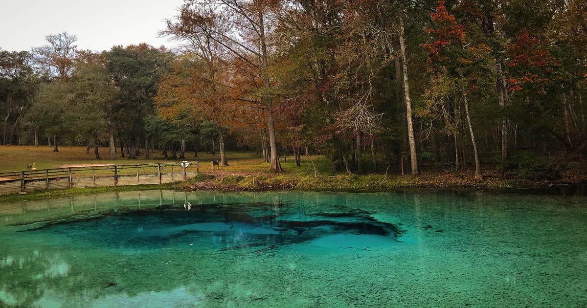 Gilchrist Blue Springs State Park Campground