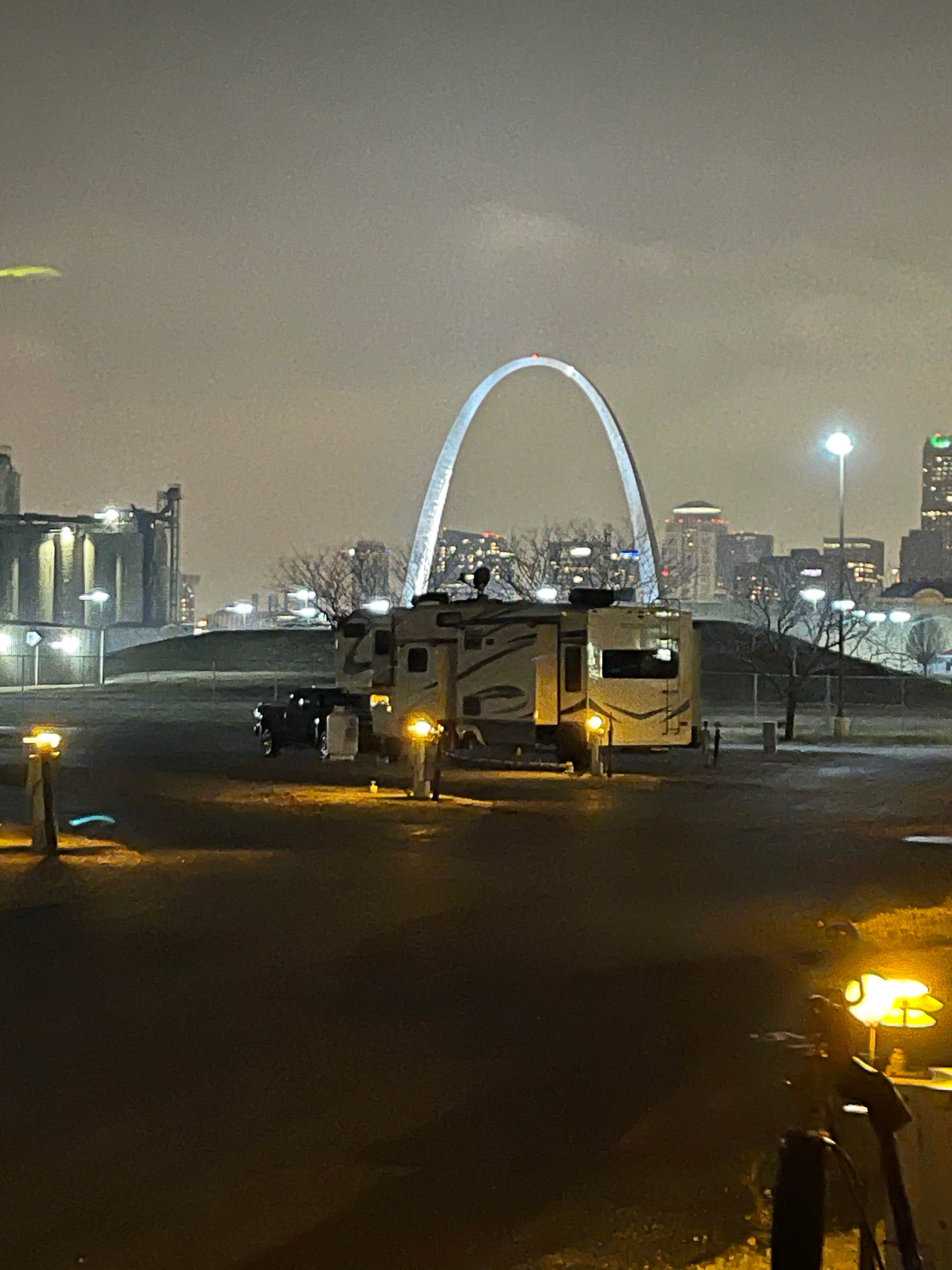 Camper-submitted photo at Draft Kings at Casino Queen RV Park near Normandy, MO