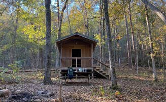 Asher K.'s photo of a cabin at Weogufka State Forest Flagg Mtn near Sylacauga, AL