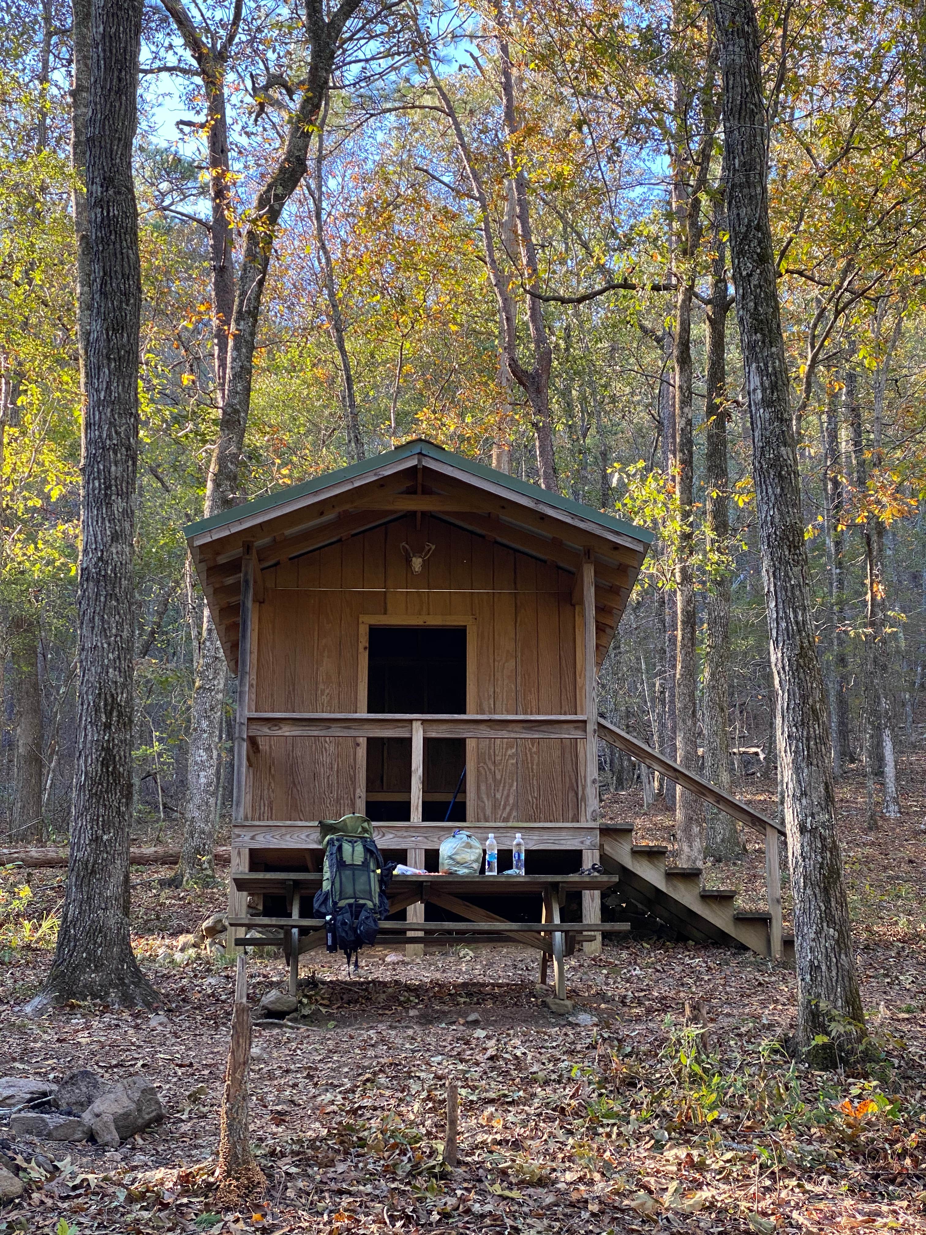Asher K.'s photo of glamping accommodations at Weogufka State Forest Flagg Mtn near Notasulga, AL