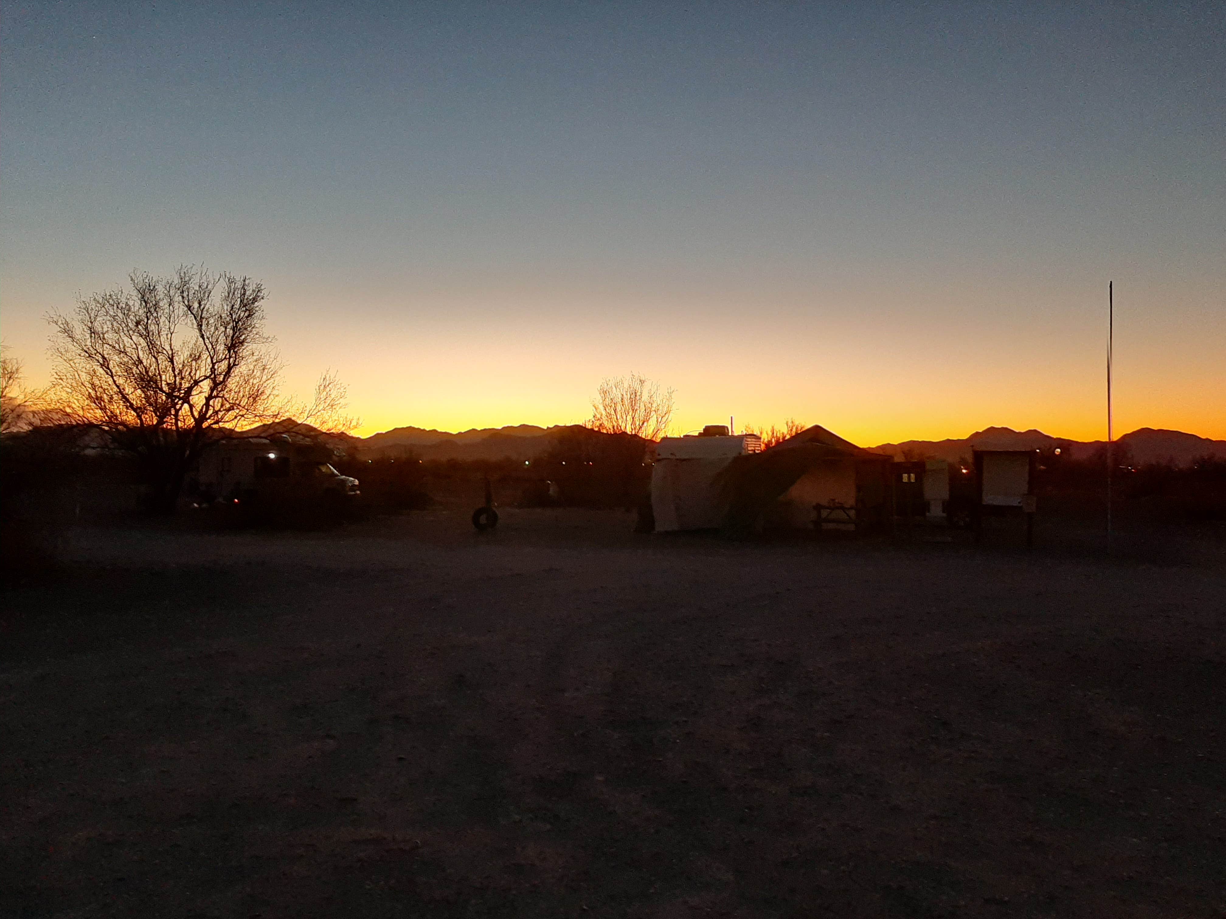 Camper-submitted photo at Scaddan Wash BLM Dispersed Camping Area near Quartzsite, AZ