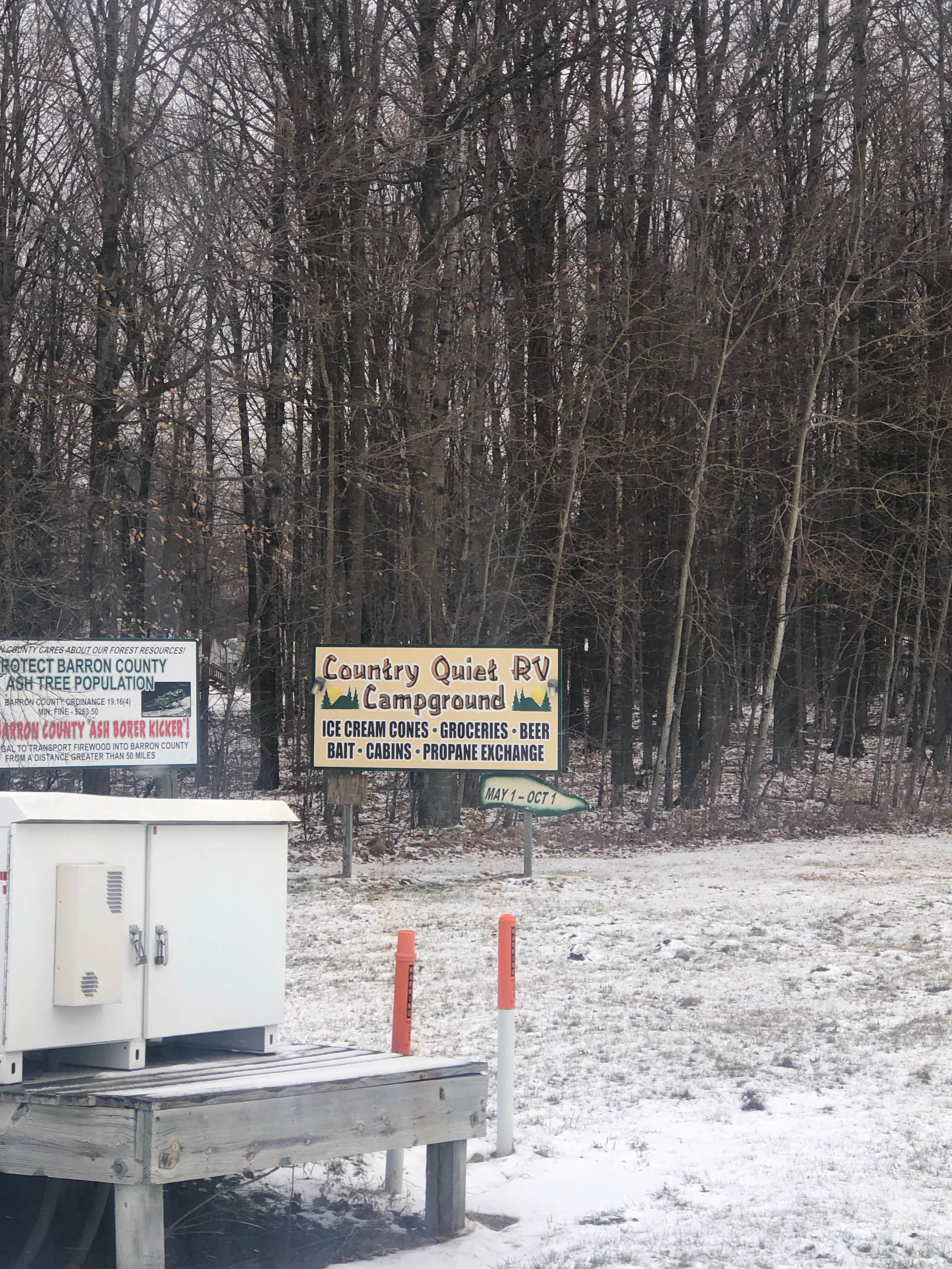 Camper-submitted photo at Country Quiet RV Park and Campground near Rice Lake, WI