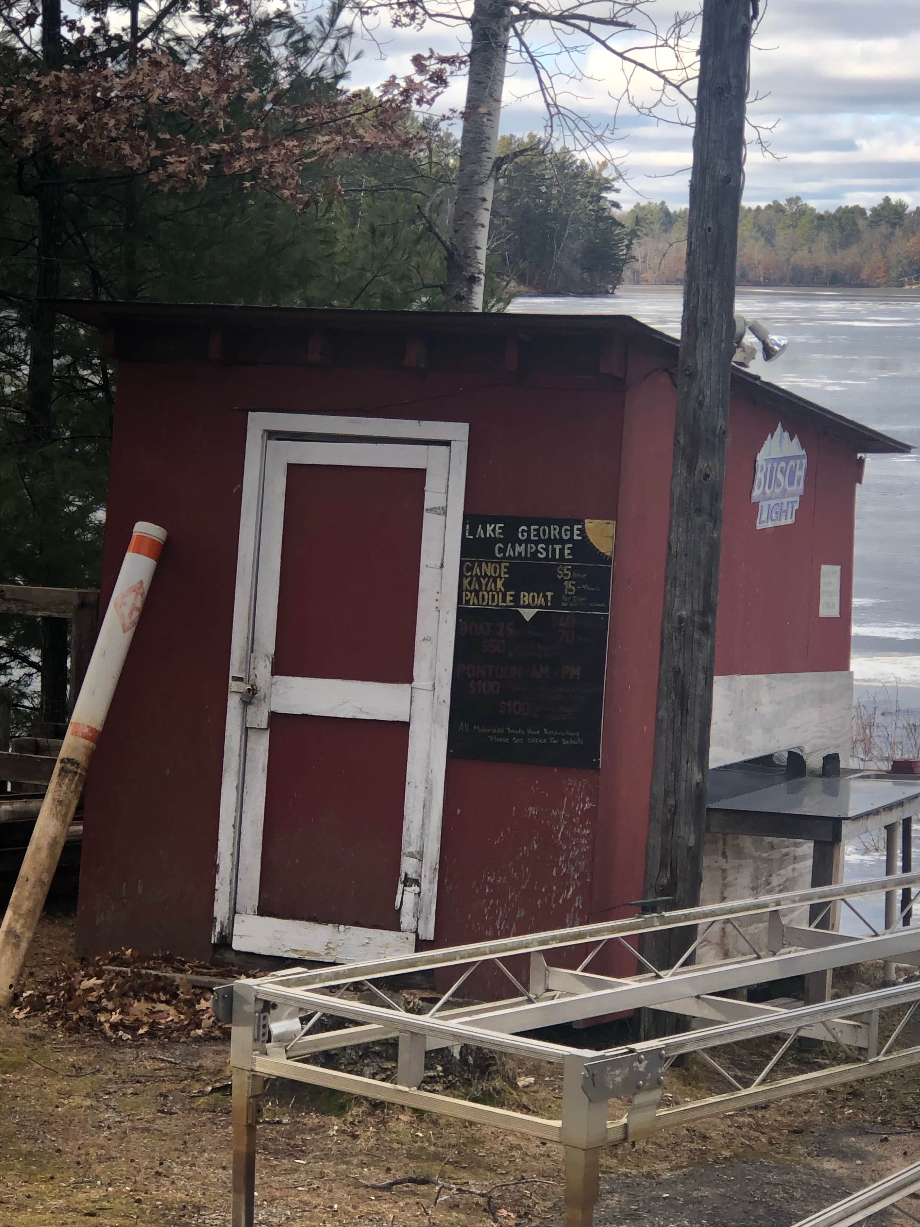 Camper-submitted photo at Lake George Campsite near Rhinelander, WI
