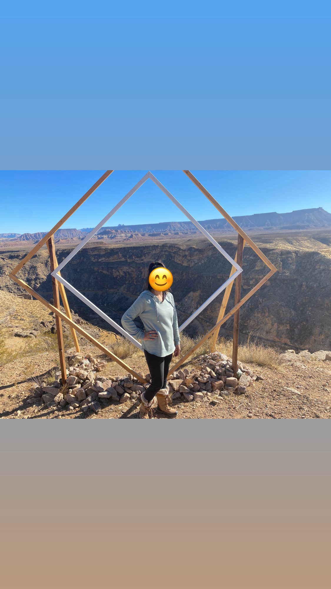 kaitlyn's photo of a dispersed camping area at La Verkin Overlook Road East — Zion National Park - PERMANENTLY CLOSED near Dammeron Valley, UT