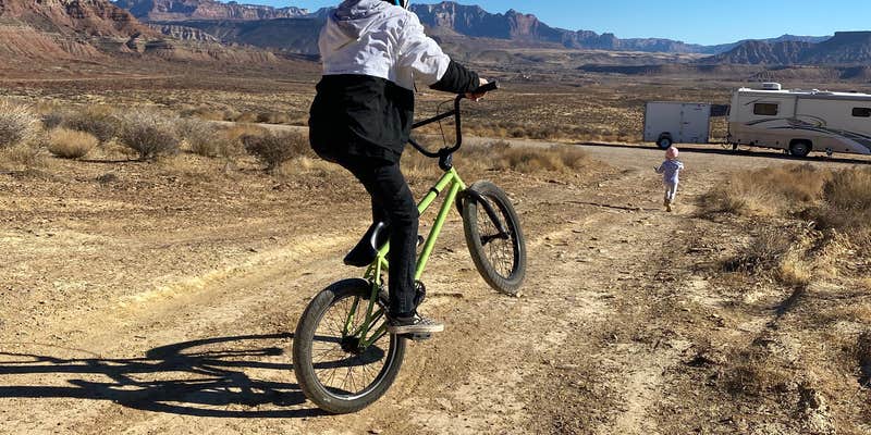 Camper submitted image from La Verkin Overlook Road East — Zion National Park - PERMANENTLY CLOSED