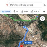 Review photo of Big Dominguez Campground by TJ C., December 22, 2020
