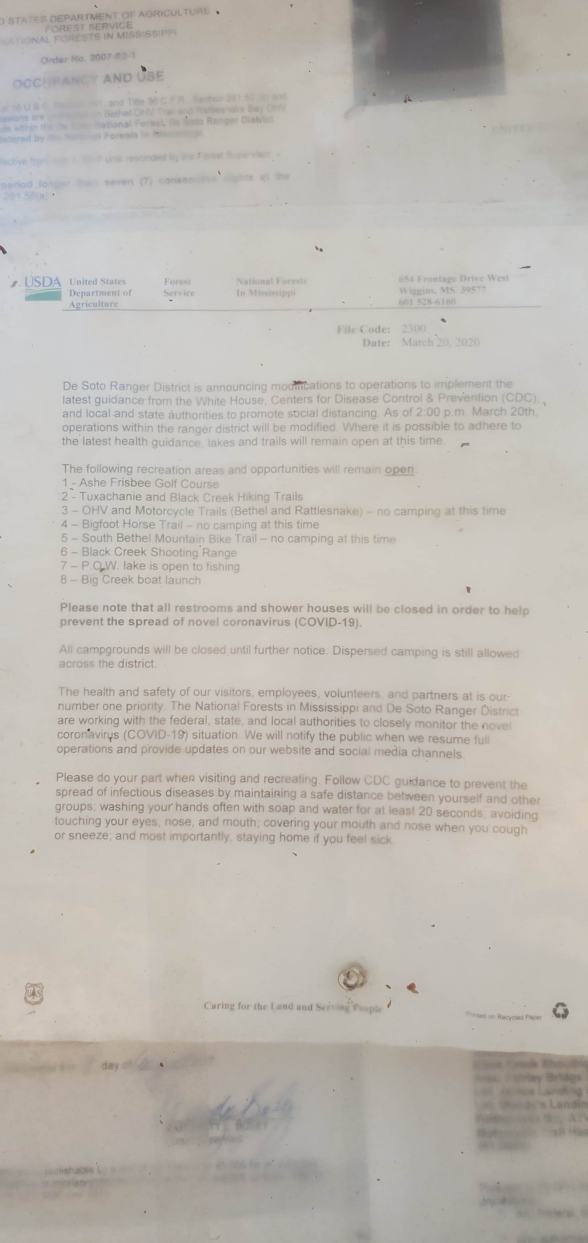 Camper-submitted photo at Airey Lake Recreation Area in Mississippi