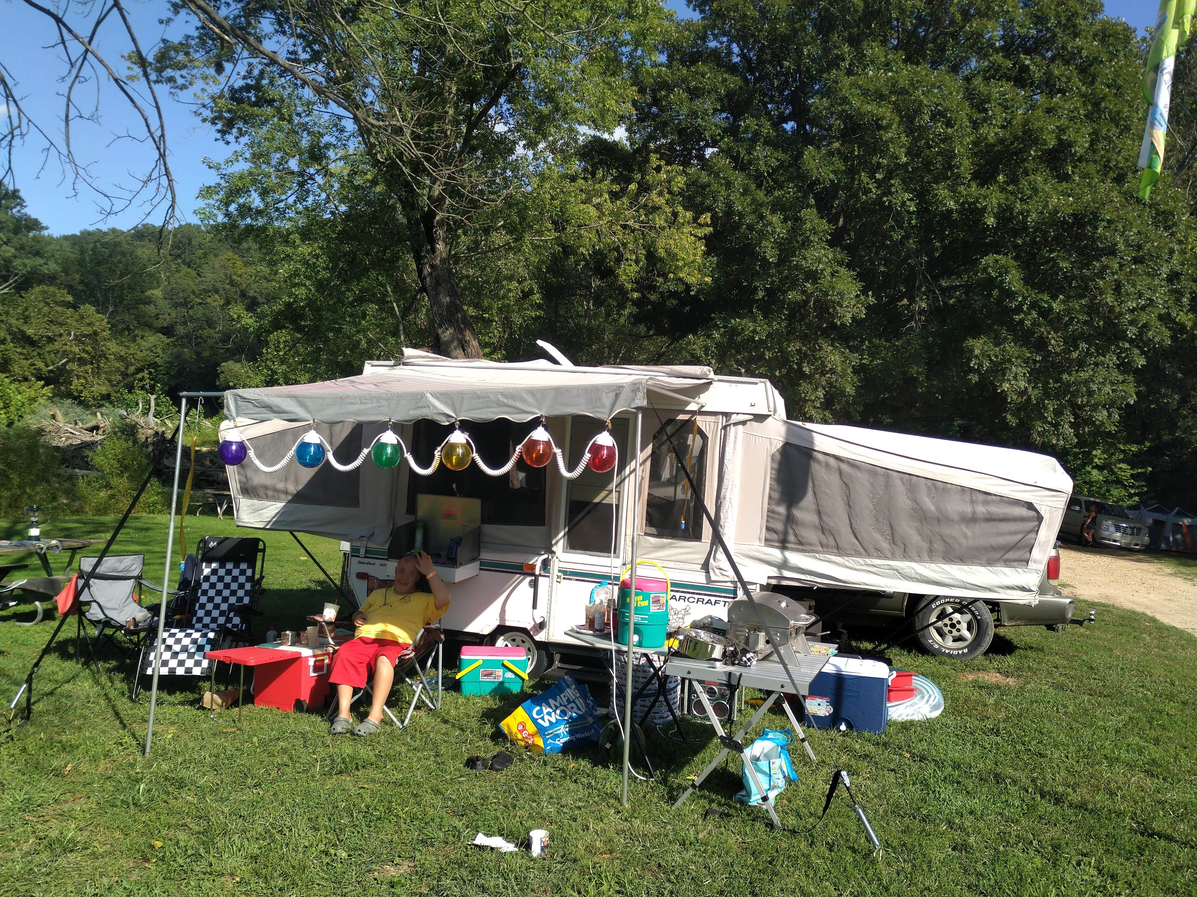 Robert M.'s photo of rv camping at Indian Springs Resort and Campground near Bunker, MO