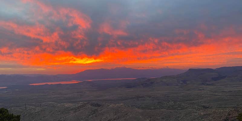 Camper submitted image from Roosevelt Lake Overlook