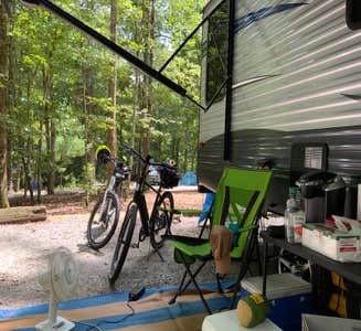 Camper-submitted photo from COE W Kerr Scott Reservoir Bandits Roost Campground