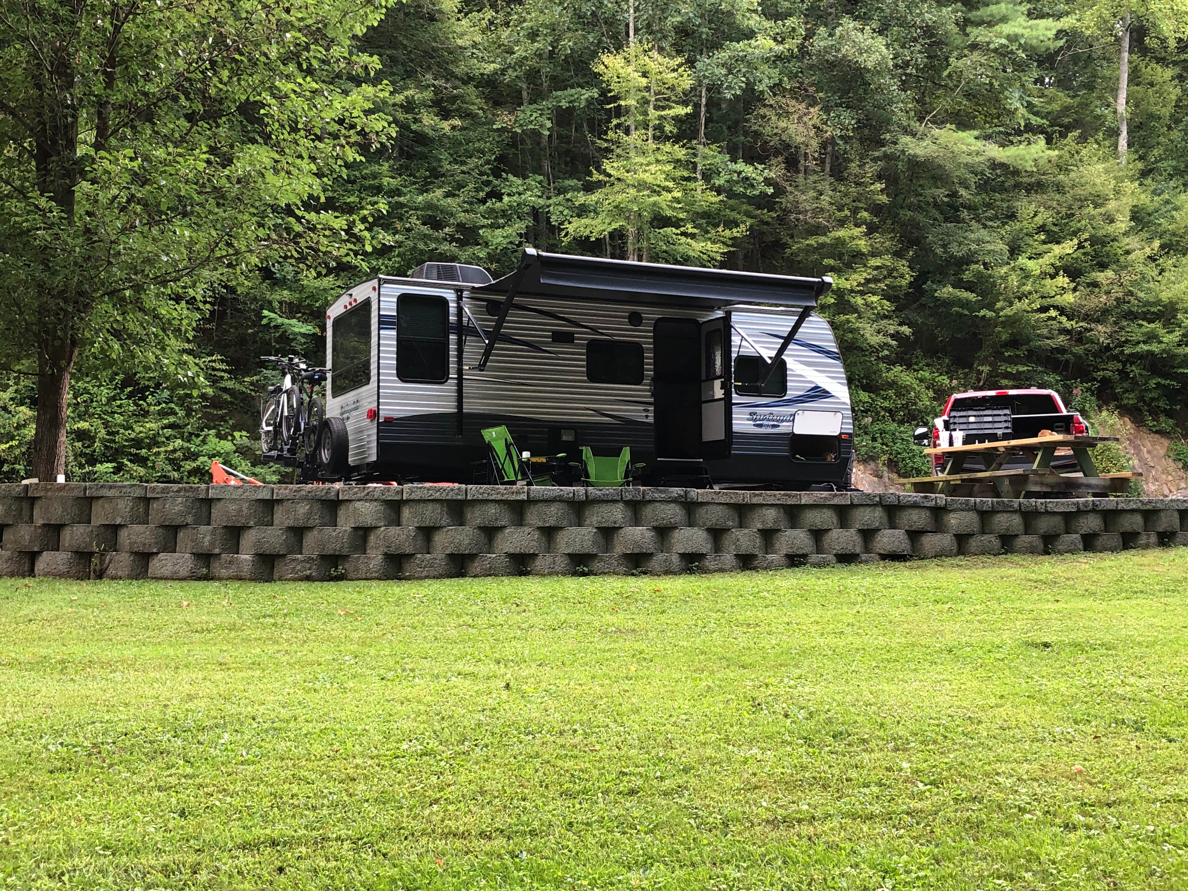Martha S.'s photo of rv camping at Fries New RiverTrail RV Park near Fleetwood, NC
