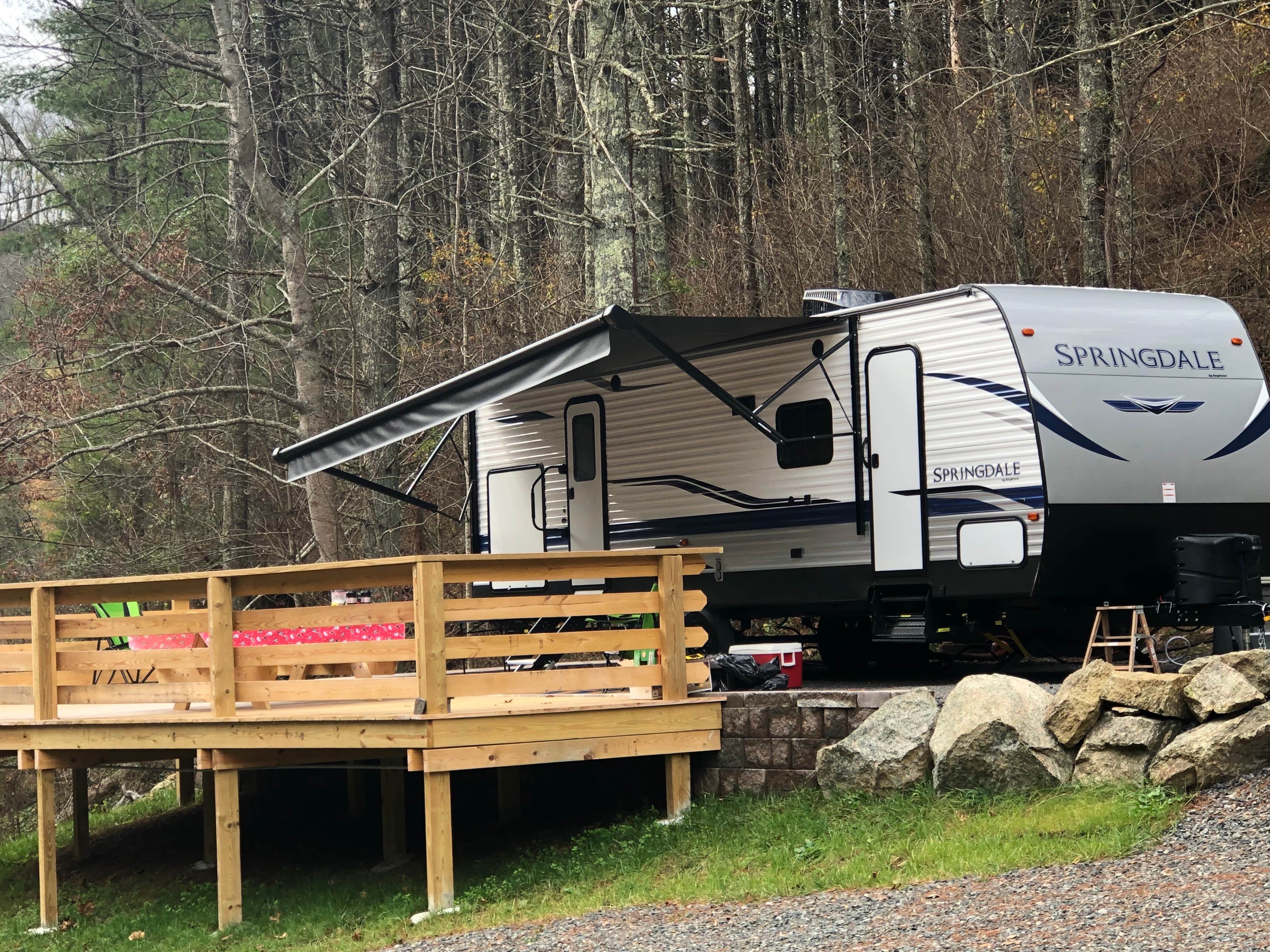 Martha S.'s photo of rv camping at Fries New RiverTrail RV Park near Scottville, NC