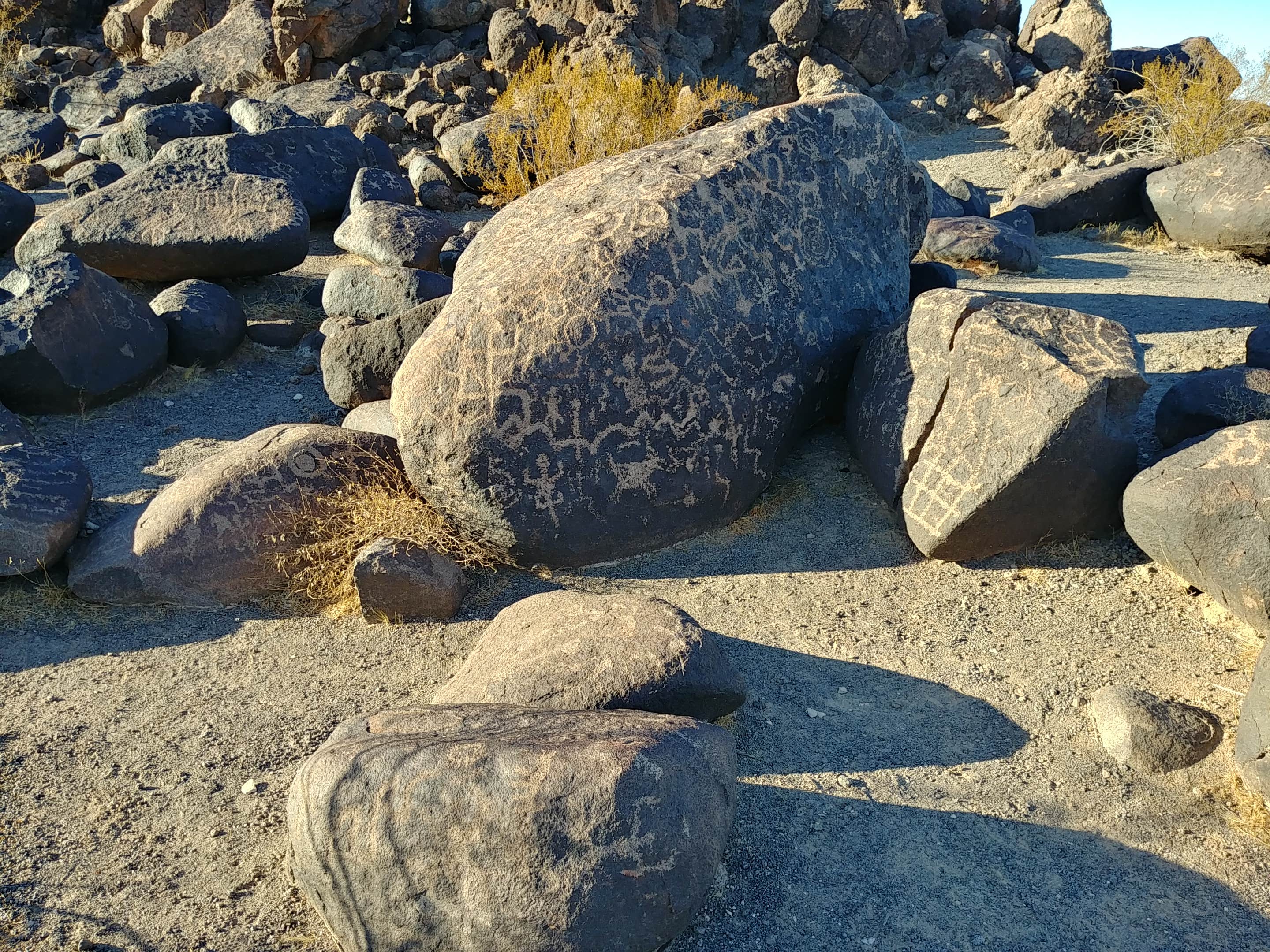 Camper submitted image from Painted Rock Petroglyph Site And Campground - 1