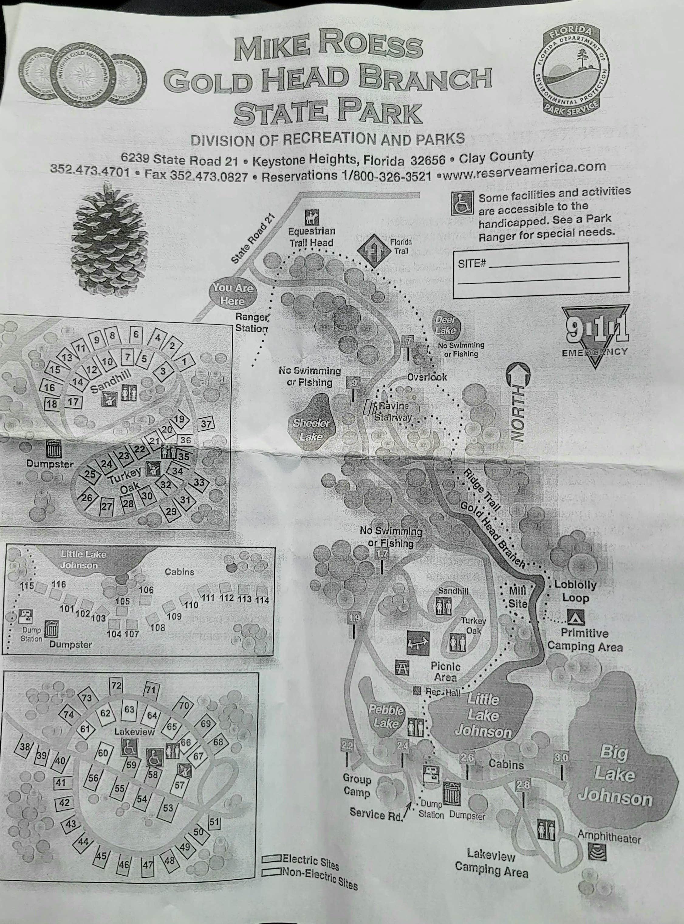 Camper-submitted photo at Mike Roess Gold Head Branch State Park Campground & Cabins near Middleburg, FL