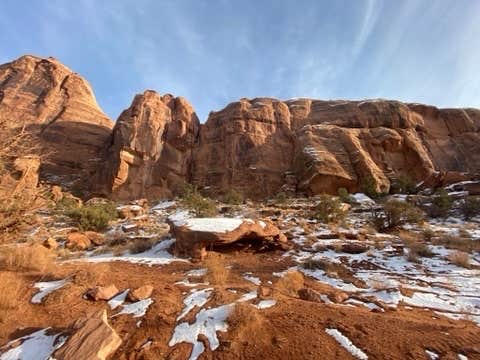 Camper-submitted photo at Gemini Bridges Campground near Castle Valley, UT