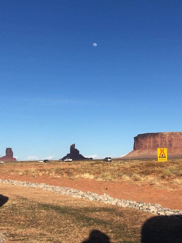 Camper-submitted photo at Monument Valley KOA near Kayenta, AZ