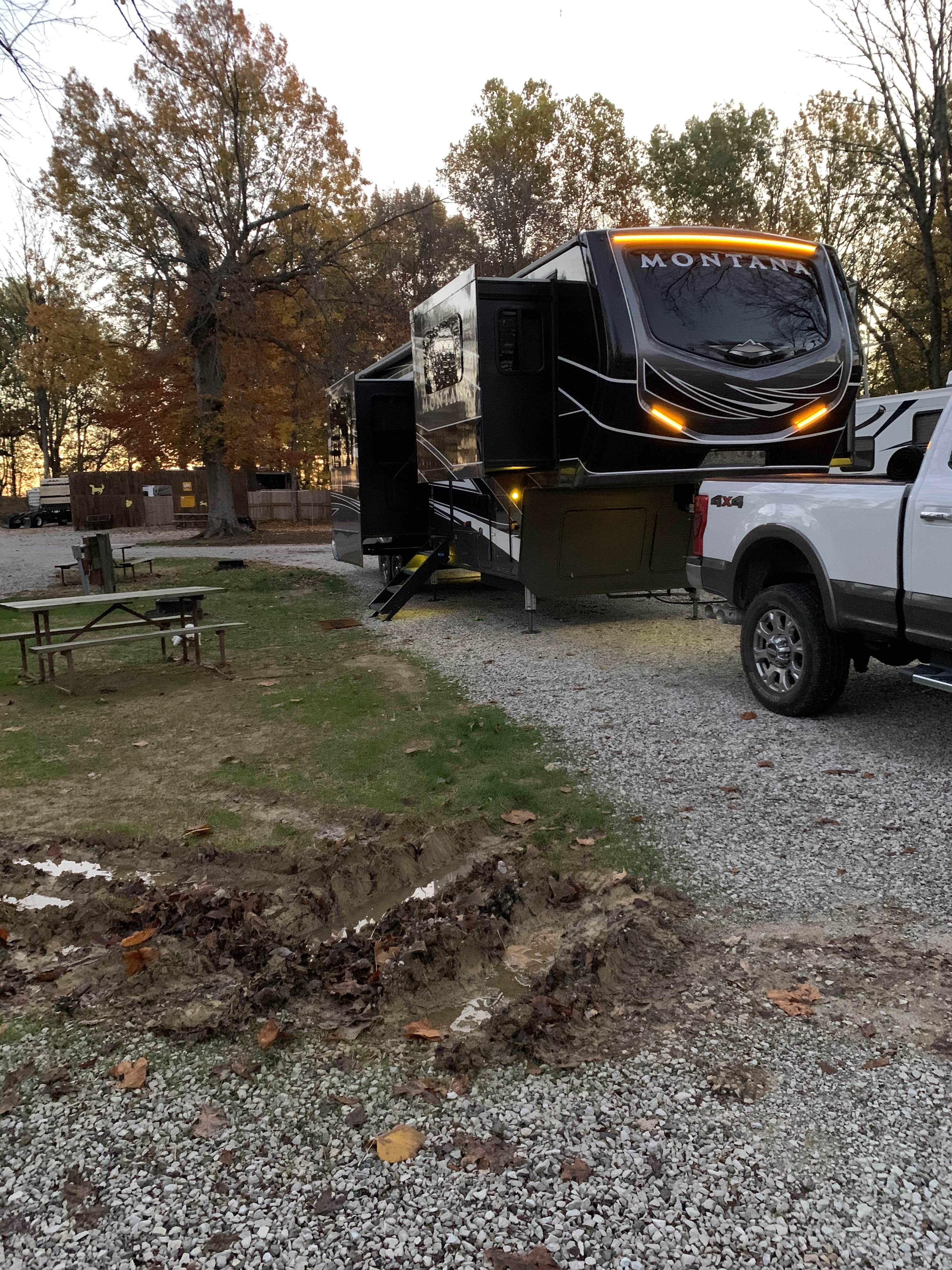Camper-submitted photo at Terre Haute Campground near Cecil M. Harden Lake