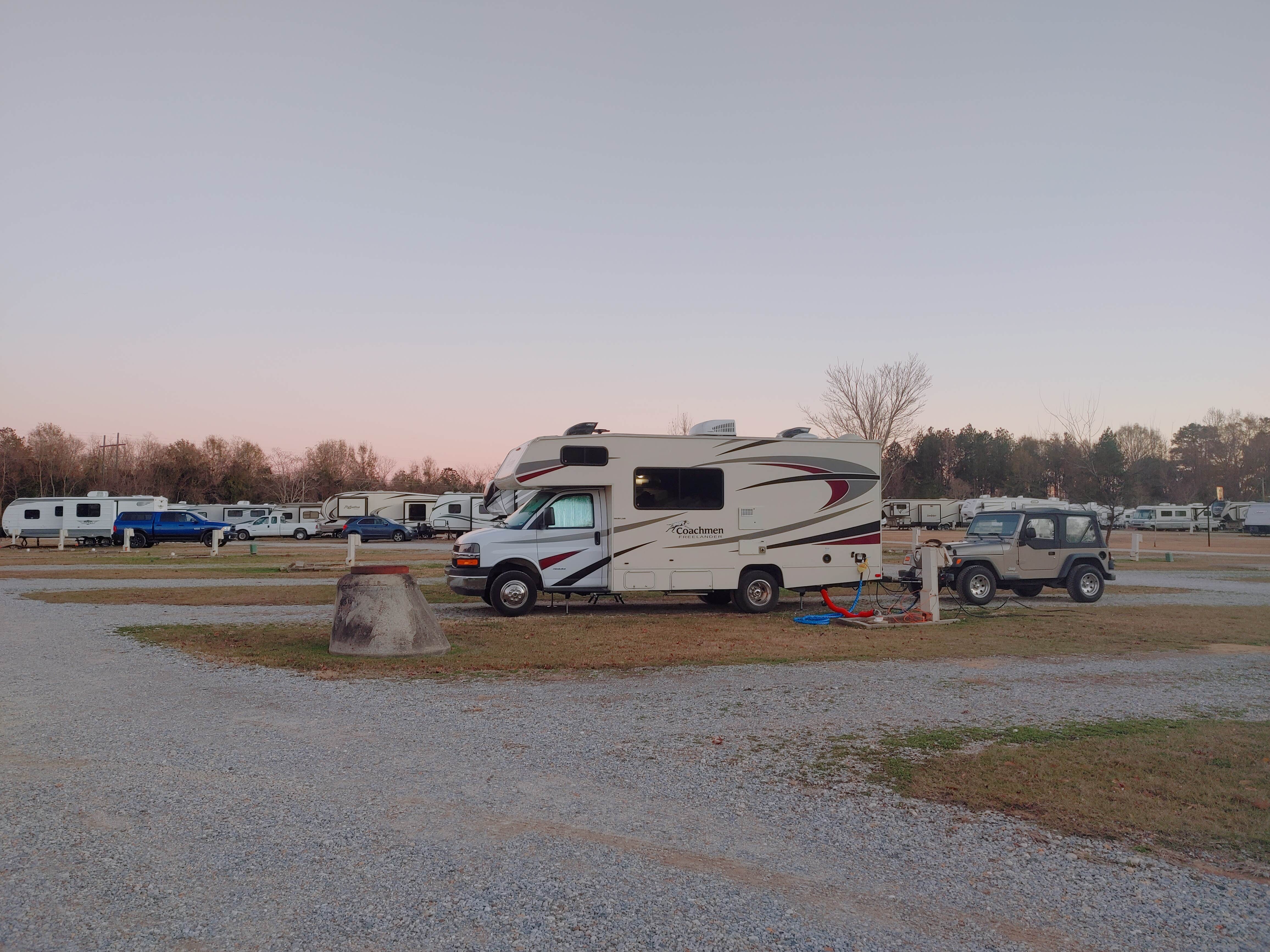 Crystal's photo of rv camping at The Backyard RV Resort near Troy, AL