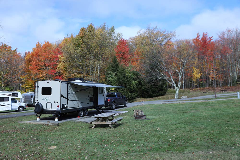 Camper-submitted photo at Blackwater Falls State Park Campground near Glady, WV