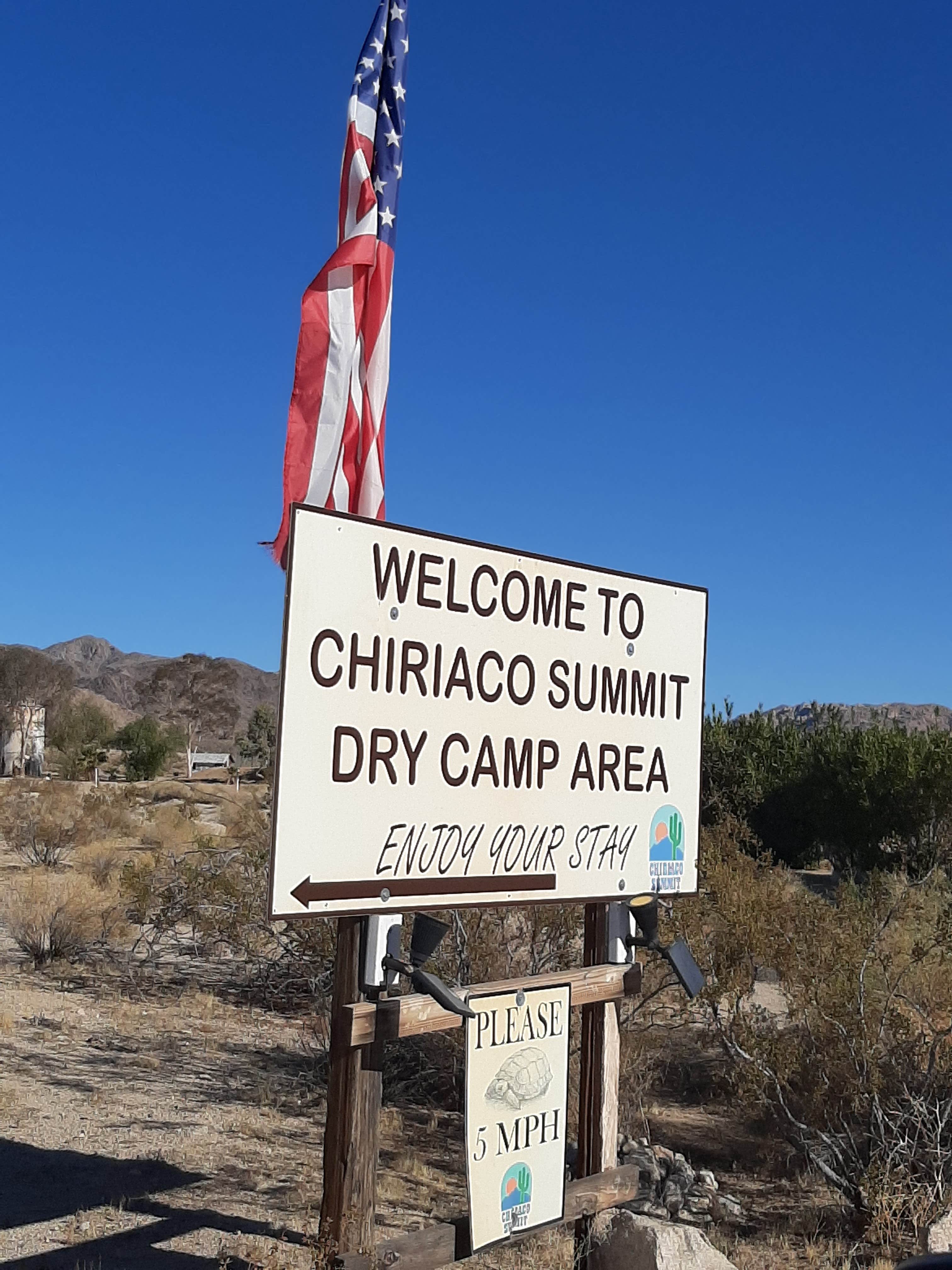 Camper-submitted photo at Chiriaco Summit Dry Camp Area near Calipatria, CA