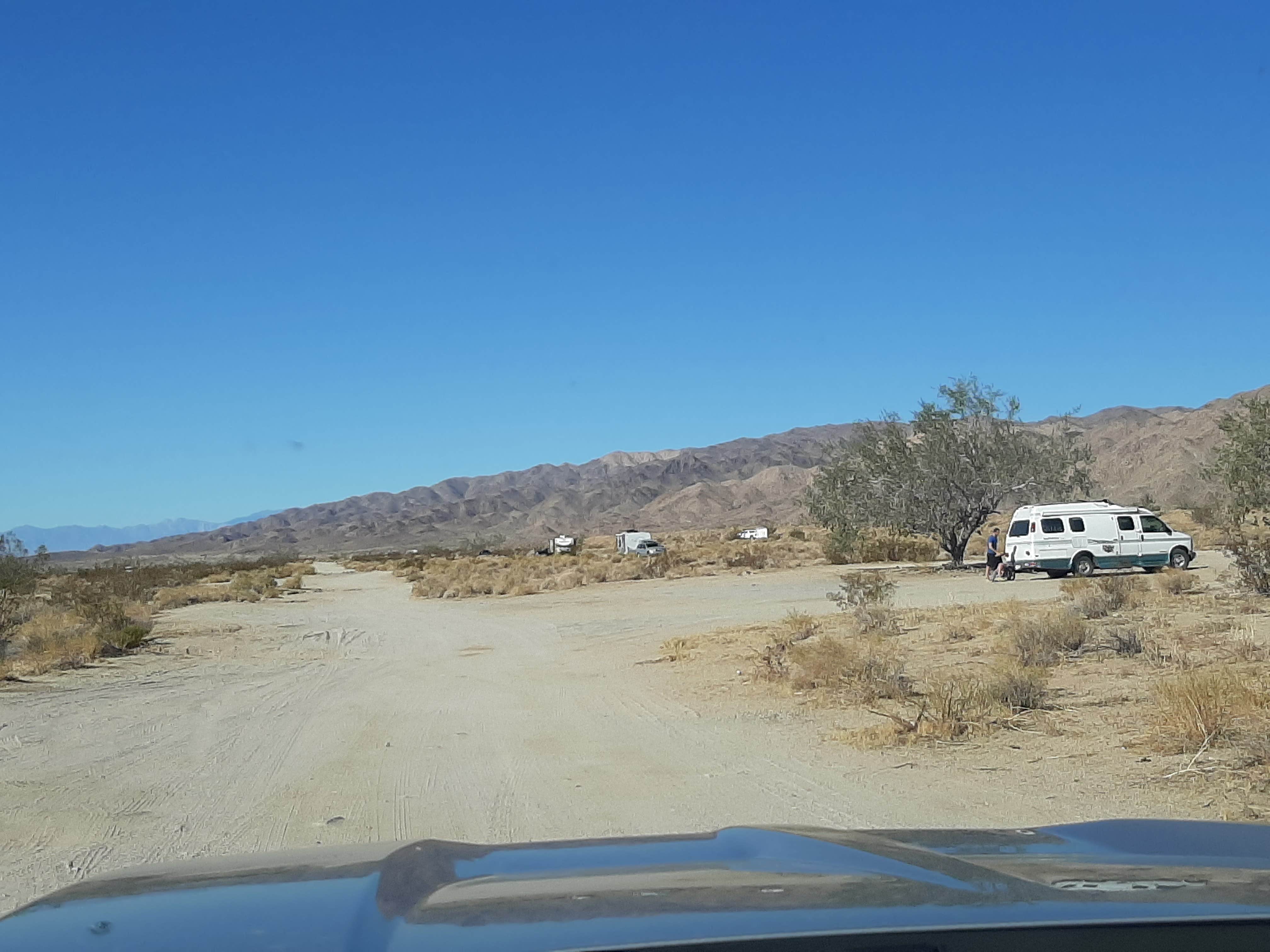 Camper-submitted photo at Chiriaco Summit Dry Camp Area near Calipatria, CA
