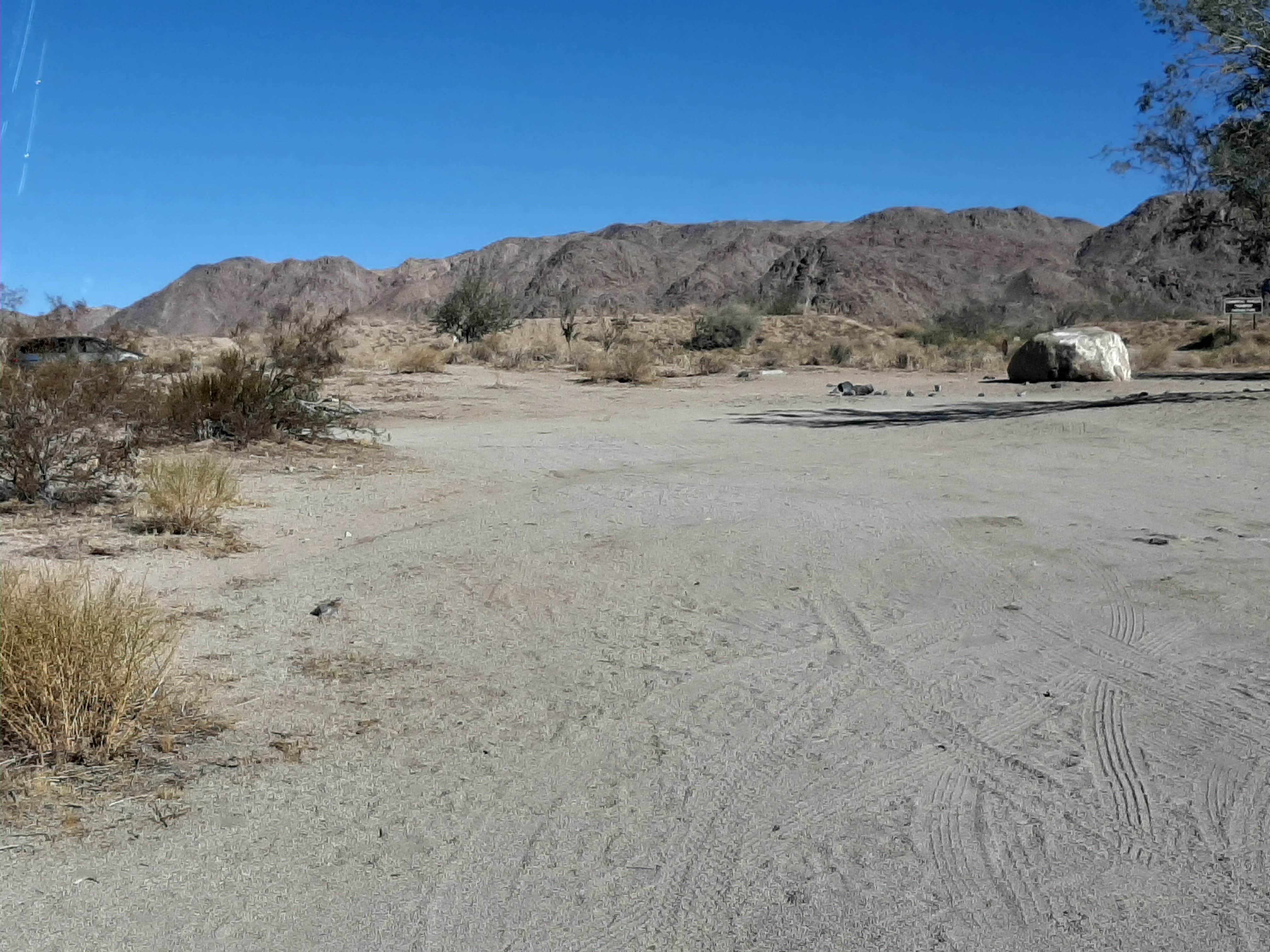Camper-submitted photo at Chiriaco Summit Dry Camp Area near Calipatria, CA