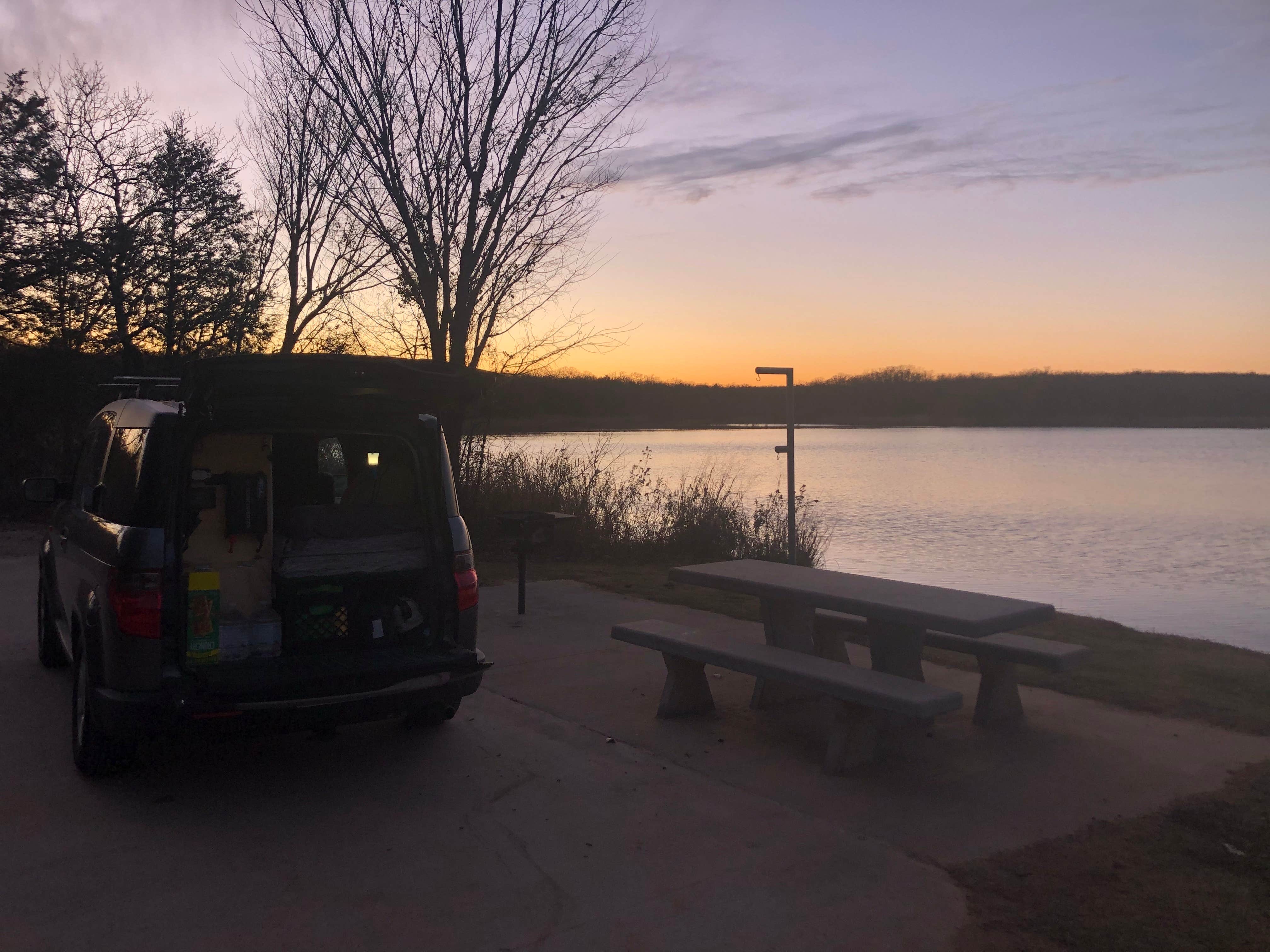 Camper-submitted photo at Elephant Rock Campground — Lake Murray State Park near Davis, OK