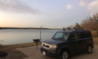 Camping near Rock Tower — Lake Murray State Park: Elephant Rock Campground — Lake Murray State Park, Overbrook, Oklahoma