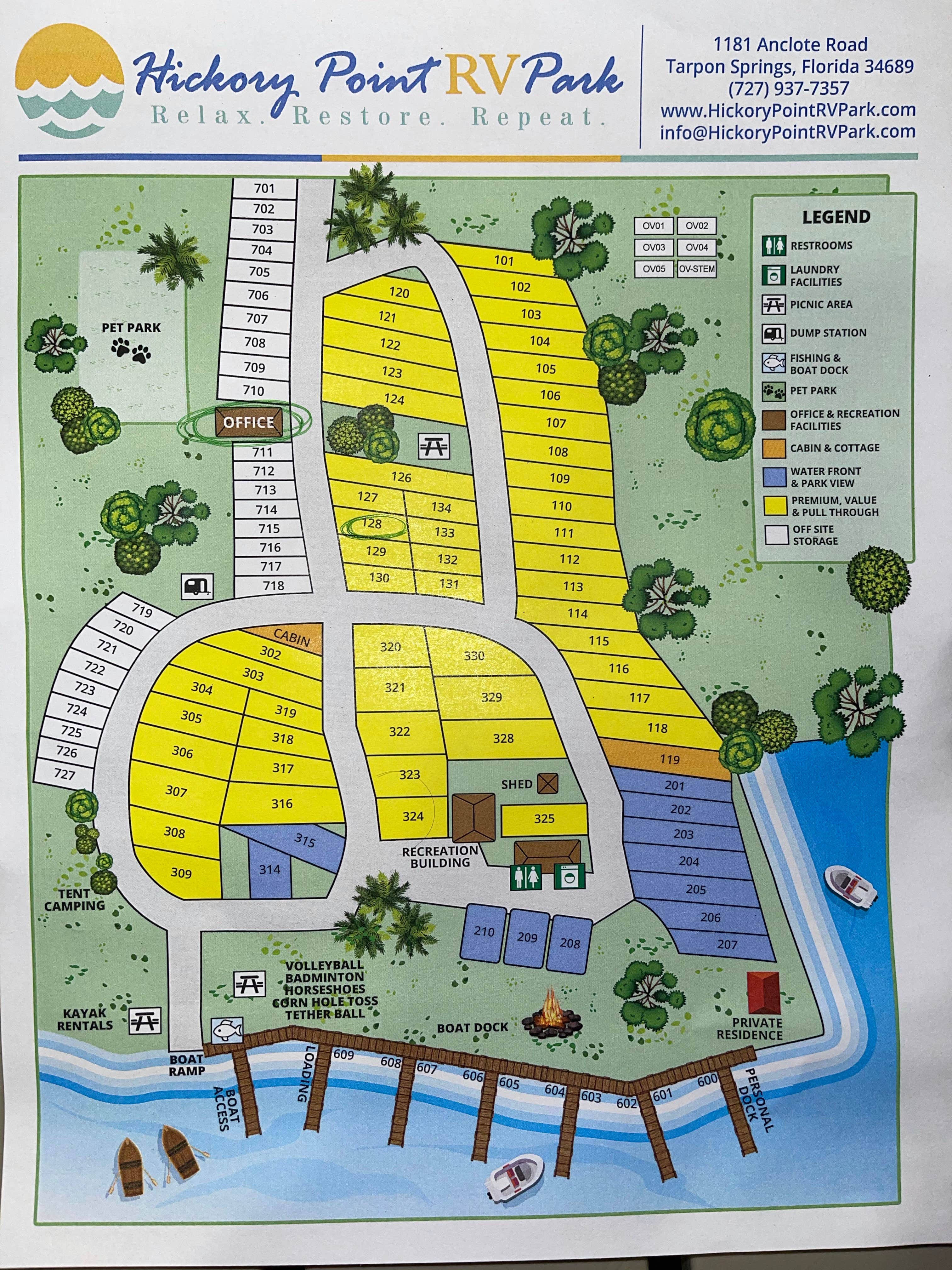 Camper-submitted photo at Hickory Point RV Park near Holiday, FL