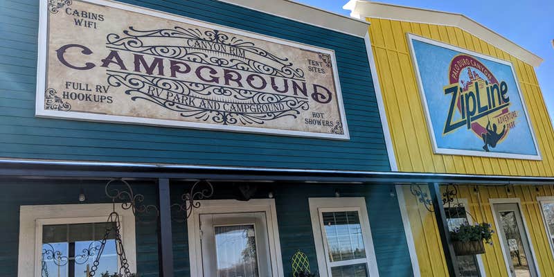 Camper submitted image from Canyon Rim RV Park and Campground - CLOSED