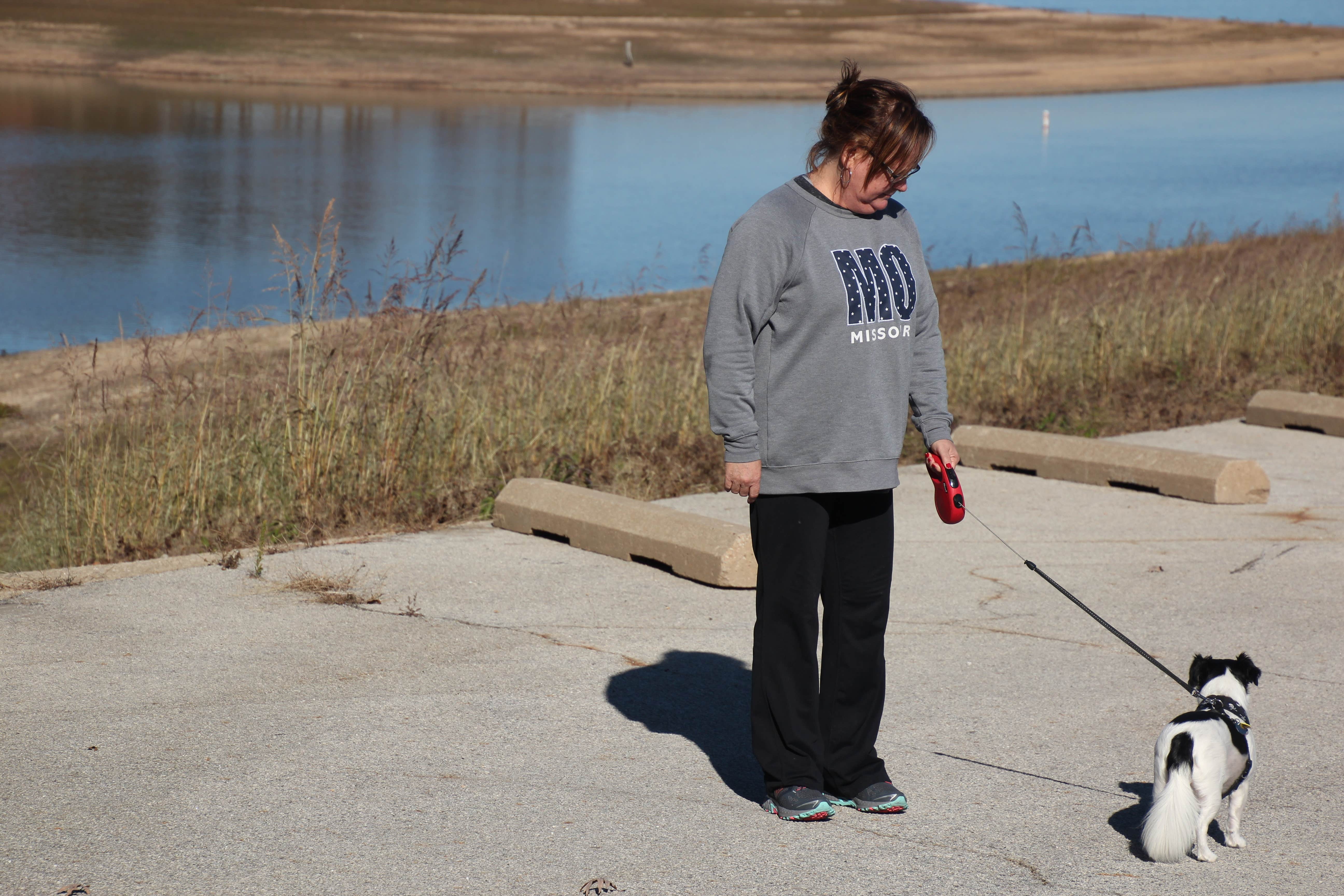 Lawrence W.'s photo of camping with pets at Last Resort near Clinton, MO