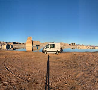 Camper-submitted photo from Lone Rock Beach Primitive Camping Area — Glen Canyon National Recreation Area