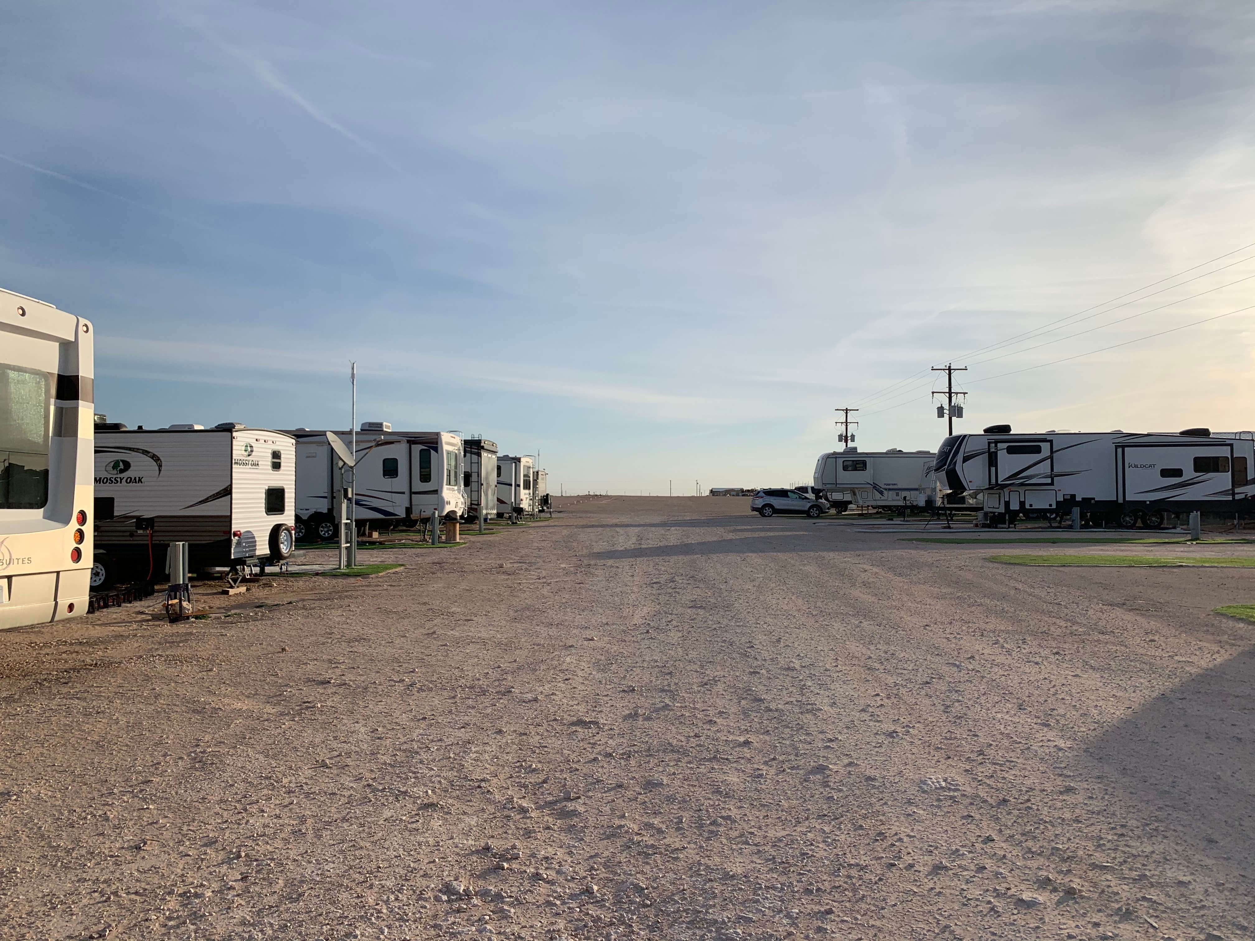 Gus S.'s photo of rv camping at The Rise at Monahans - Lodge and RV Park near Kermit, TX