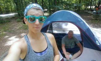 Vanessa M.'s photo at Sandbar Area Campsites — Cossatot River State Park - Natural Area near Wickes, AR