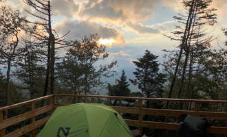 Camping near Zealand Falls Hut: Guyot Shelter - Dispersed Camping, Deerfield, New Hampshire