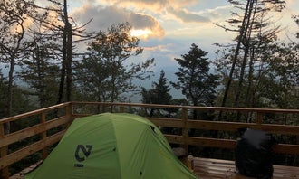 Camping near Zealand Falls Hut: Guyot Shelter - Dispersed Camping, Deerfield, New Hampshire