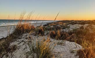 Shari G.'s photo of a dispersed camping area at South Beach — Padre Island National Seashore near Corpus Christi, TX