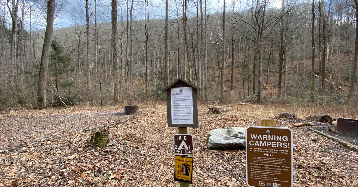 Avery Creek Roadside Camping