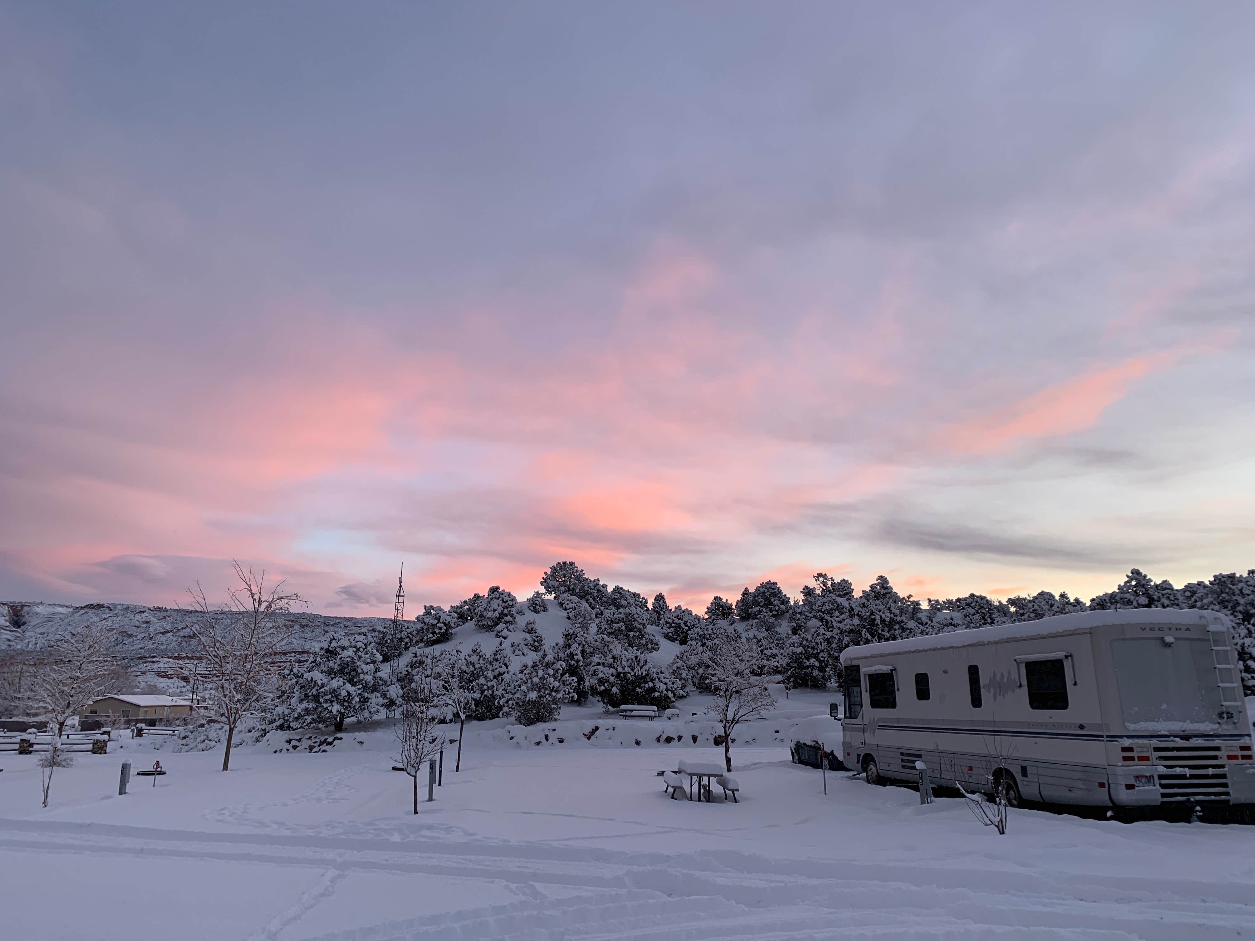 Emma A.'s photo of rv camping at Escalante Cabins & R.V. Park near Glen Canyon National Recreation Area