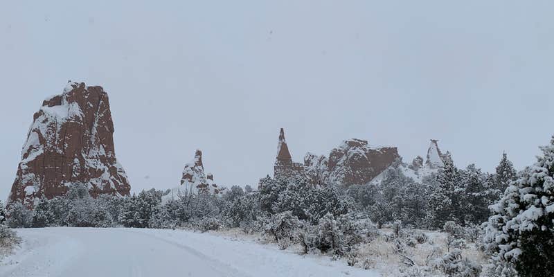 Camper submitted image from Bryce View Campground — Kodachrome Basin State Park