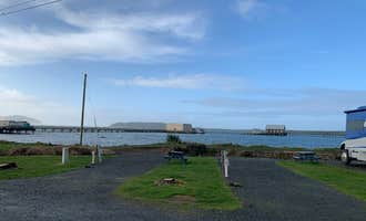 Camping near Barview Jetty County Campground: Harborview Inn and RV Park, Bay City, Oregon