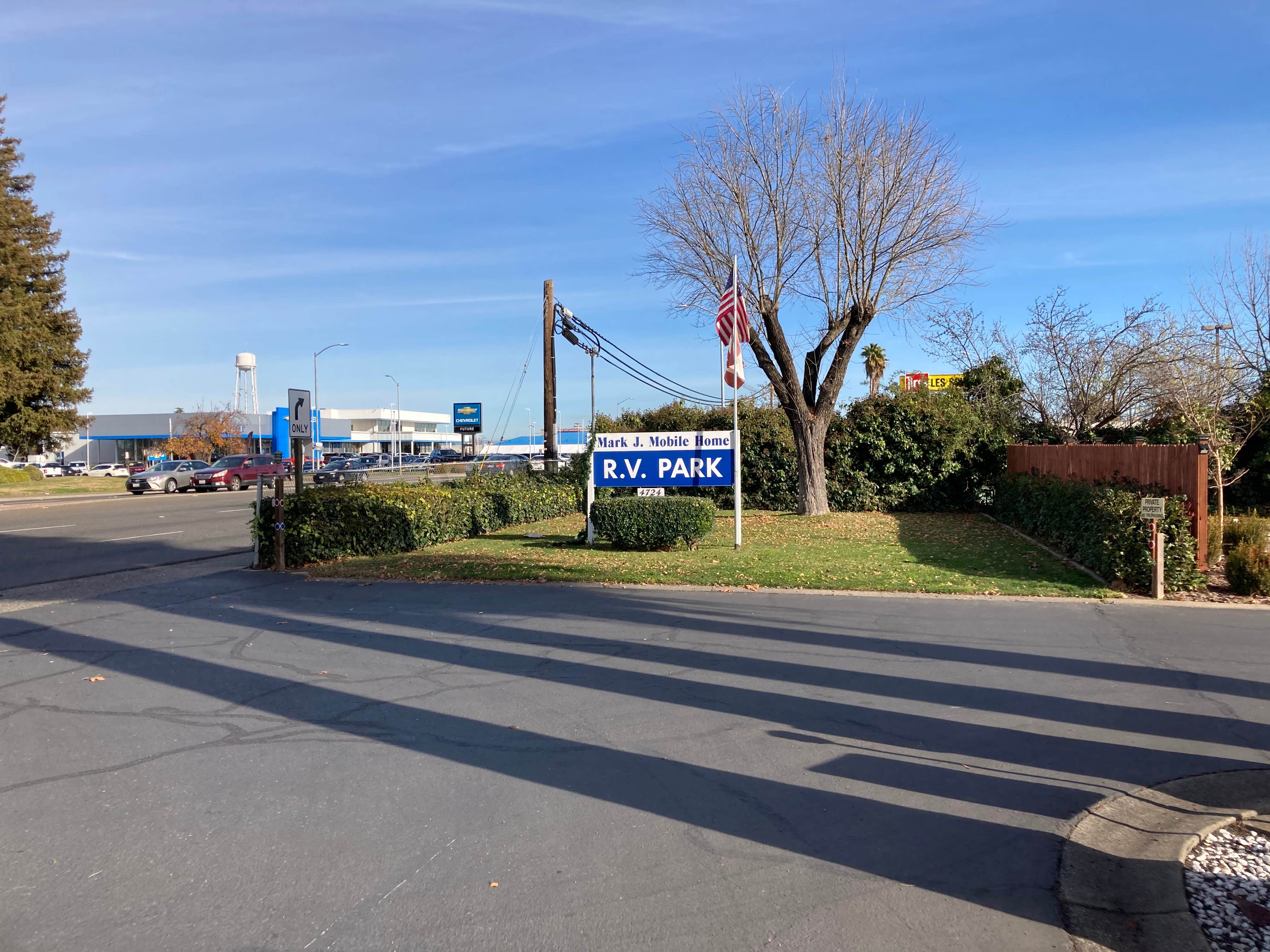 Camper-submitted photo at Mark J RV Park near Rancho Cordova, CA