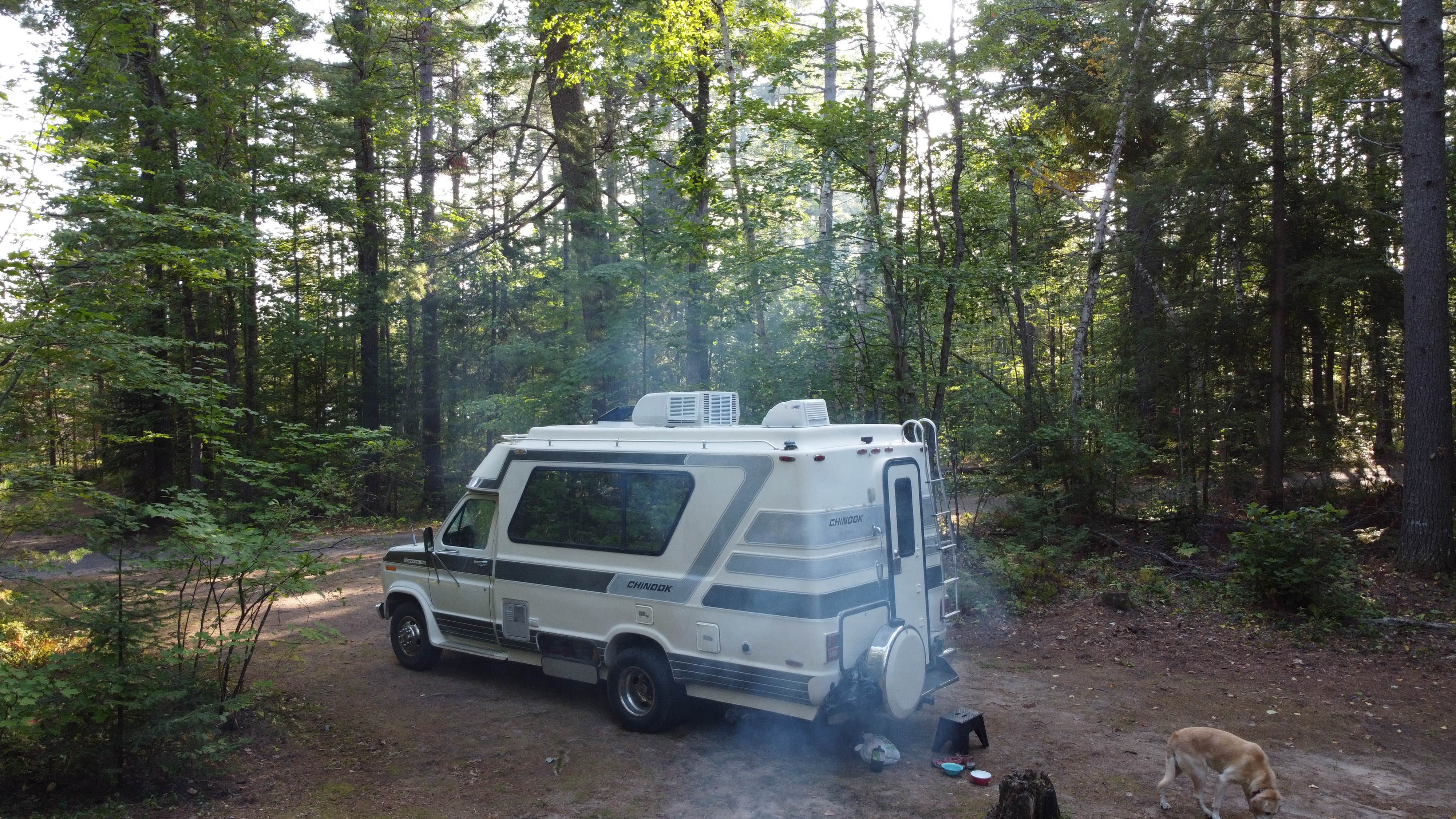 UnnamedAdventures's photo of rv camping at Three Lakes near Rudyard, MI