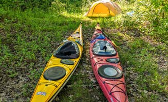 Shari  G.'s photo of tent camping at Little Stony Creek Road Dispersed Area near Newland, NC