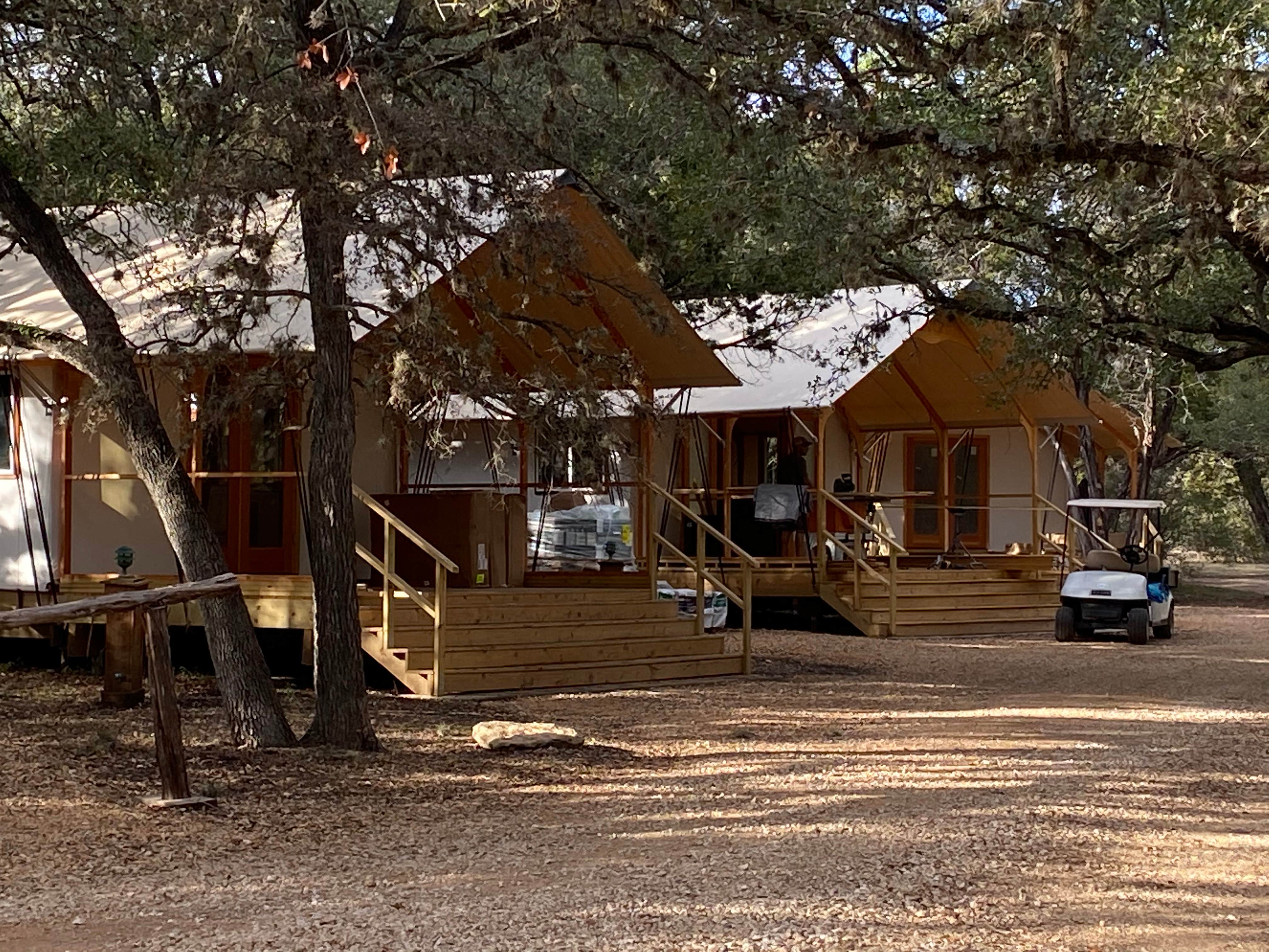 Karen  B.'s photo of a cabin at Mystic Quarry near Helotes, TX