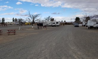 Camping near Sunsets at The Fiddlers Roost: Lordsburg KOA, Animas, New Mexico